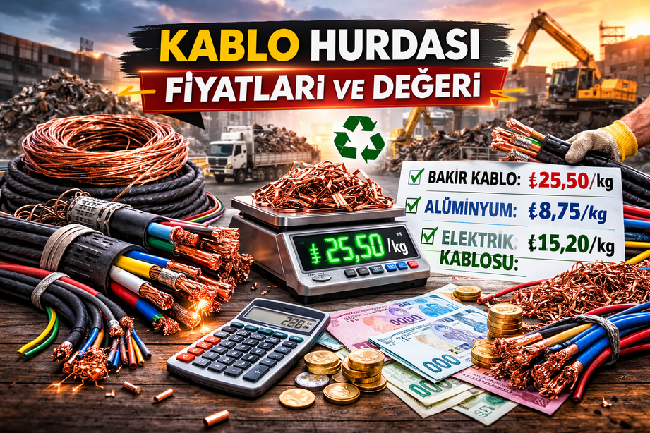 Kablo Hurdası Fiyatları ve Değeri - Ümraniye/Hurda/Kablo | Güncel Fiyatlar, Yerinde Alım ve Profesyonel Rehber