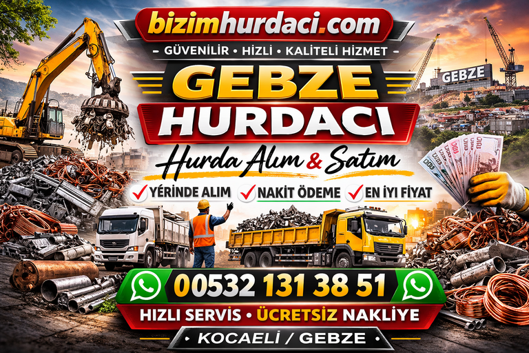 istanbul/ Gebze Hurda Alım Satım Hizmeti | En Yakın Hurdacı