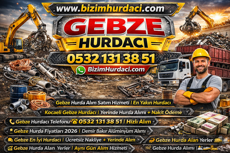 istanbul/ Gebze Hurdacı | En Yüksek Fiyat + Aynı Gün Alım